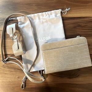Calpak Croc wallet